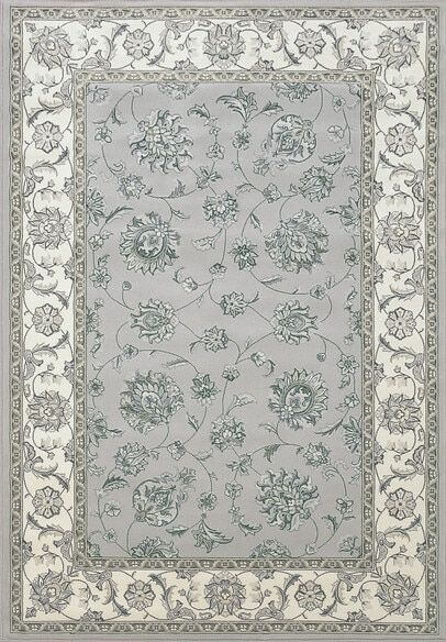 Dynamic Rugs ANCIENT GARDEN 57365-9666 Soft Grey and Cream